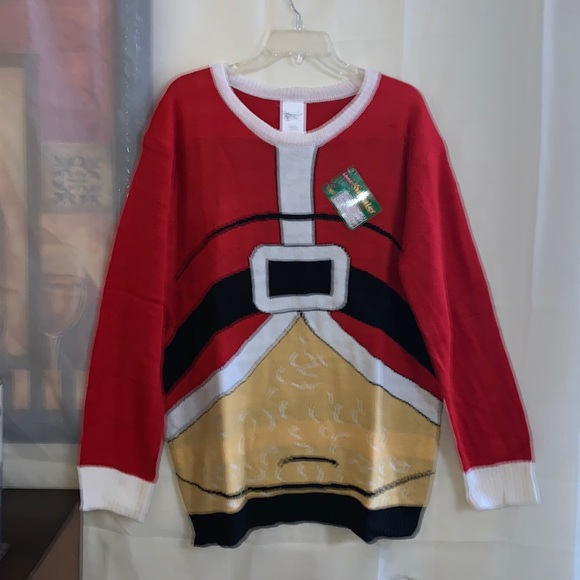 FORUM Other - Forum Adult Fat Santa Christmas Sweater Extra Large New in package